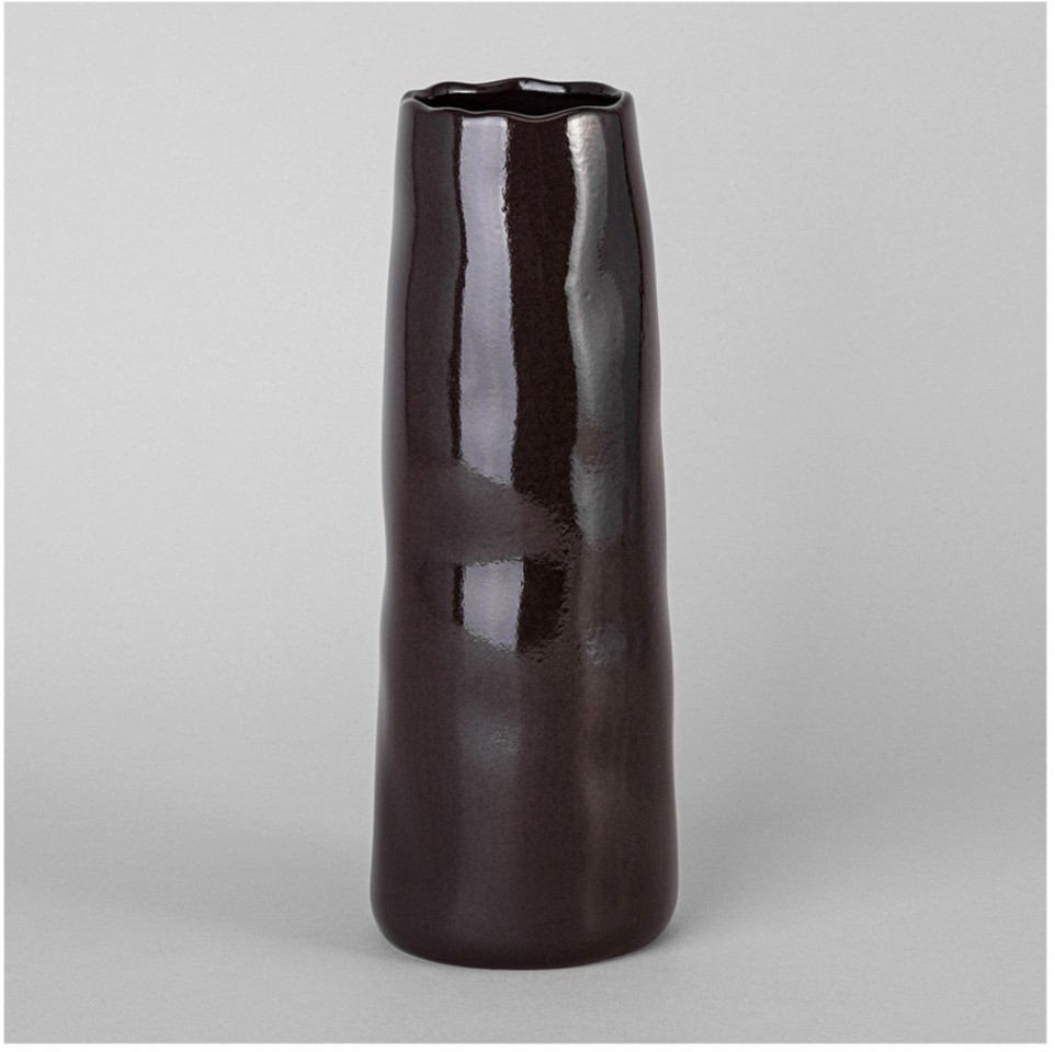 Ваза 11*11*25см цвет: черный Lefard (374-149)