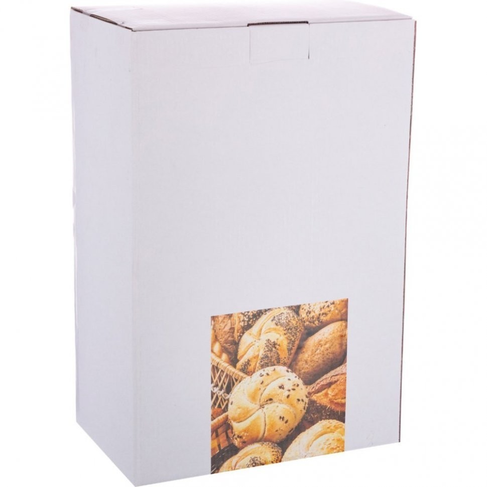 Хлебница agness "тюдор" 35,5х23х14,5см с 3-мя банк. д/сып. прод. d10см, выс12см, 950мл (938-066)