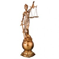 Фигурка &quot;фемида&quot; 9*9*31 см. серия &quot;махараджи&quot; Lefard (146-1376)