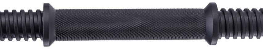 Гриф гантельный BB-106 d=25 мм, пластиковый, с пластиковыми замками, 35 см (1484868)