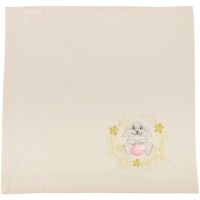 Набор &quot;пасхальный заяц&quot;, салфетка 40х40, 1шт,беж , вышивка, 100%хлопок, SANTALINO (850-841-83)