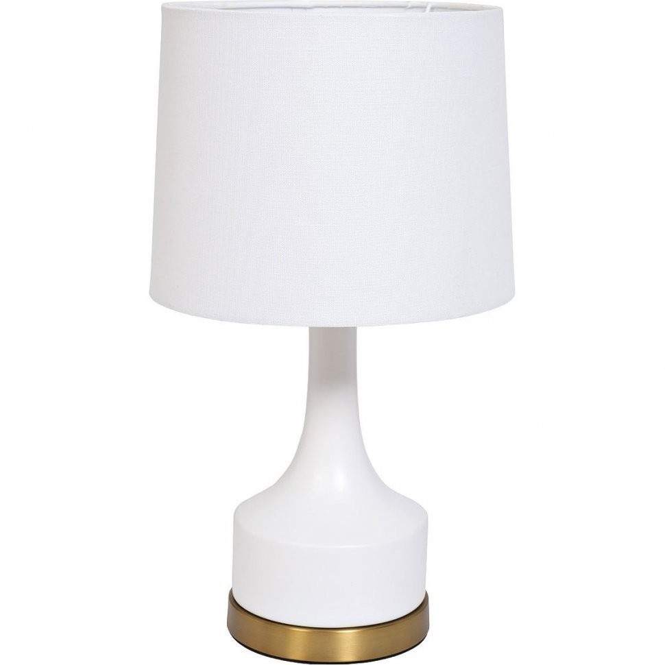 Лампа настольная плафон белый Н.53см (2) (TT-00005886)