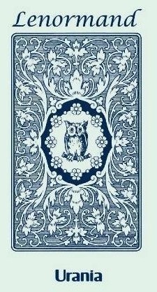 Карты Таро "Mille Lenormand Blue Owl Premium Edition" AGM / Колода Ленорман Синяя Сова Премиум Издание (46437)