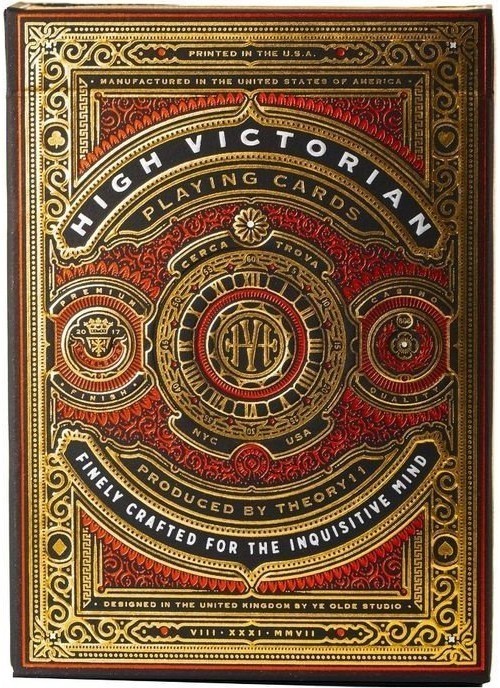 Карты "High Victorian red" (30468)