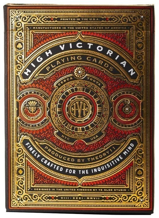 Карты "High Victorian red" (30468)