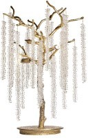 Лампа настольная 35*h60 см, металл цвет золото (TT-00015074)