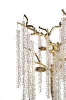 Лампа настольная 35*h60 см, металл цвет золото (TT-00015074)