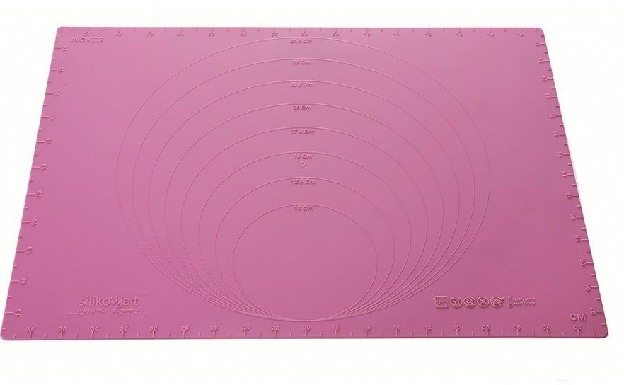 Коврик силиконовый для приготовления с мерными делениями, 40х30 см (70169)