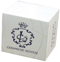 Набор тарелок Сады Флоренции: суповая 23,5 см и обеденная 25 см - LCS053-BO-AL LCS