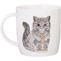 Кружка lefard &quot;кот&quot; 350мл мал уп=12шт (97-672)