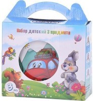 Детский набор посуды Машинка LORAINE (29945)