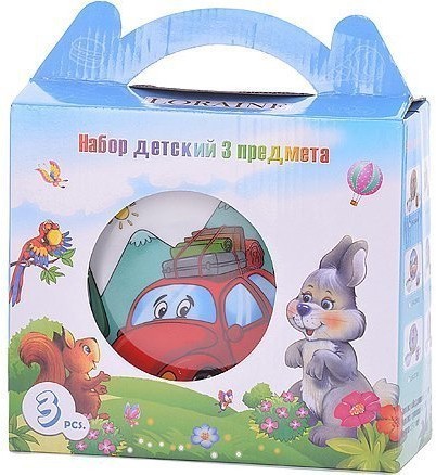 Детский набор посуды Машинка LORAINE (29945)