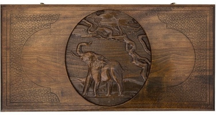 Нарды резные "Слон", Ustyan (28686)