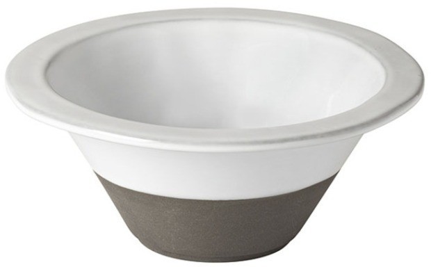 Чаша 1POS181-WHI(1POS181-03217U), 17,6 см, керамика, white/grey, Costa Nova
