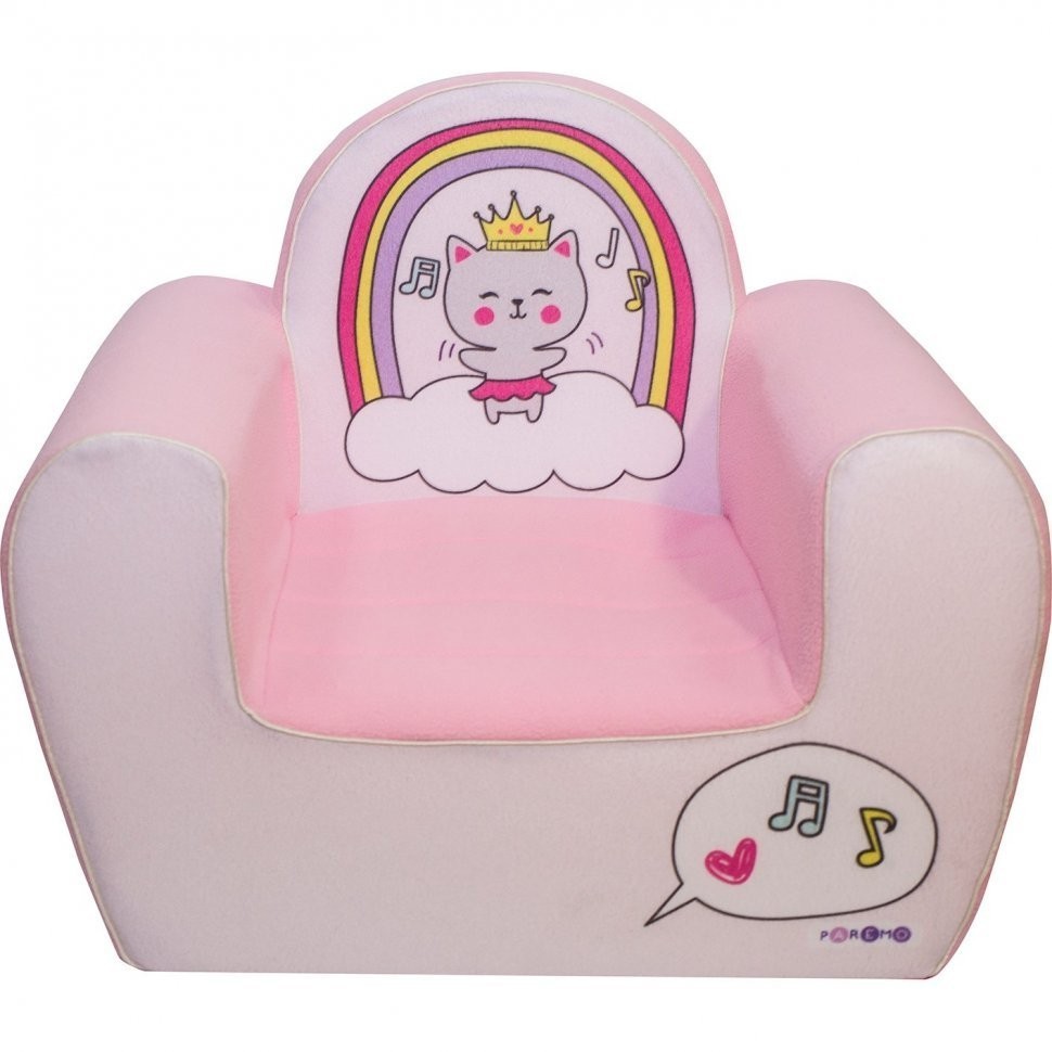 Бескаркасное (мягкое) детское кресло серии "Мимими", Крошка Миу (PCR320-01)