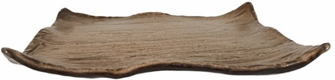 Тарелка 25B-28-8, ручная работа/каменная керамика, grey, ROOMERS TABLEWARE