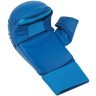 Накладки для карате с защитой пальца SCORPIO, ПУ, синий (1741689)
