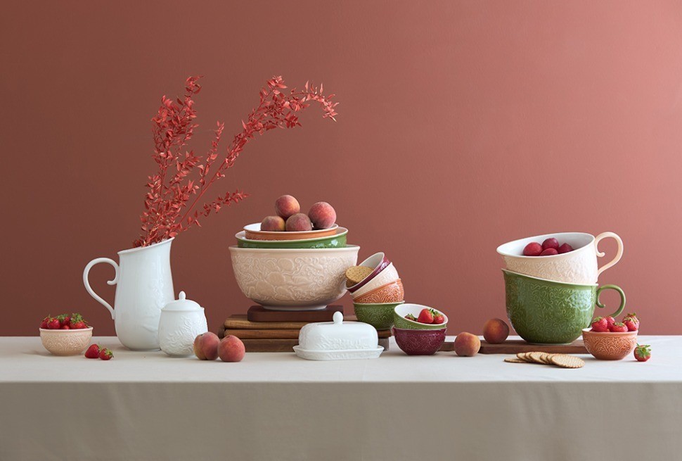 Миска english gardens, 2 л, медовая (78910)