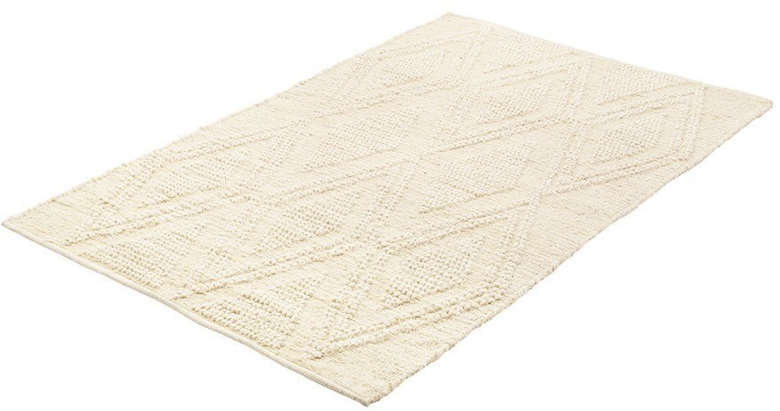 Ковер из шерсти и переработанного хлопка shillong из коллекции ethnic, 120х180см (76053)