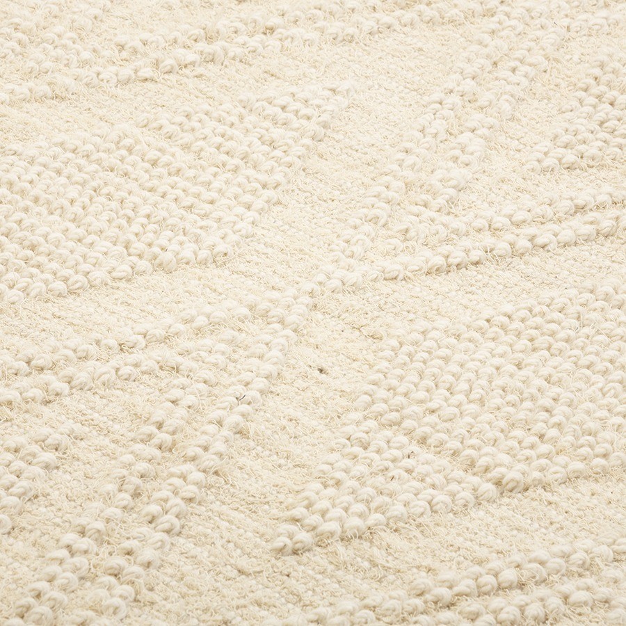 Ковер из шерсти и переработанного хлопка shillong из коллекции ethnic, 120х180см (76053)