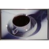 Картина Чашка кофе с кристаллами Swarovski (2198)