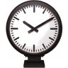 Часы с подсветкой Дифрент DTR2103, 70, металл, стекло, Matte black, RESTORATION HARDWARE