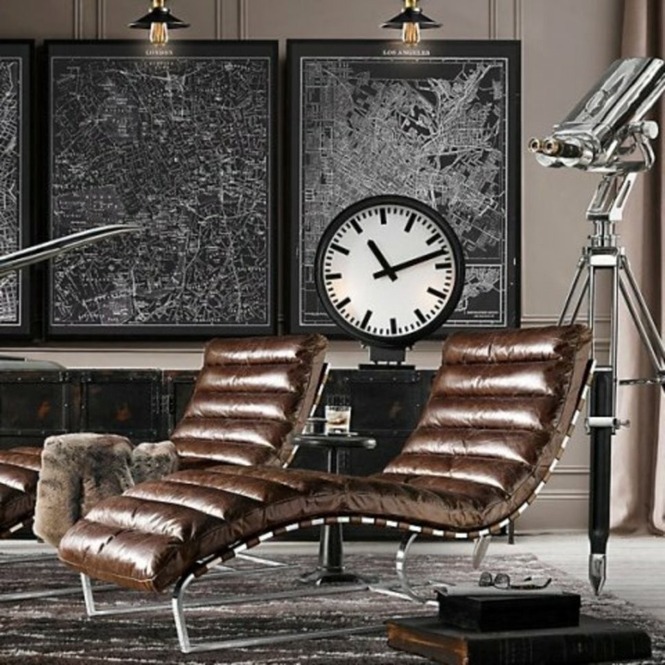 Часы с подсветкой Дифрент DTR2103, 70, металл, стекло, Matte black, RESTORATION HARDWARE