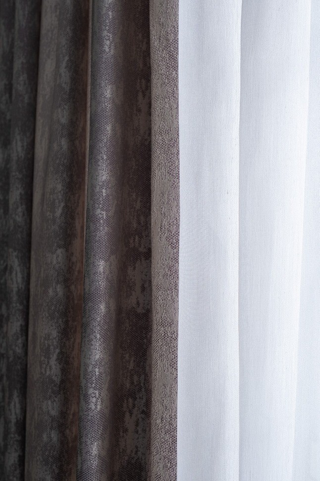 Тюль SERIK бежевый 280*270см (TT-00011129)