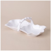 Менажница с ручкой 2 секции 25х13х9,5 см Lefard (763-094)