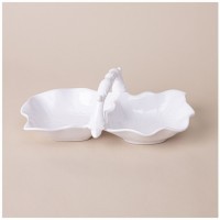 Менажница с ручкой 2 секции 25х13х9,5 см Lefard (763-094)