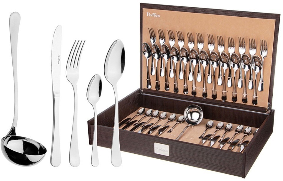 Набор столовых приборов stresa  на 12 персон 49 пр. PINTINOX (340-094)