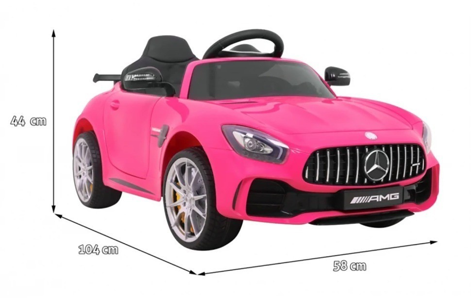 Детский электромобиль Mercedes Benz AMG GT R (HL288-PINK)