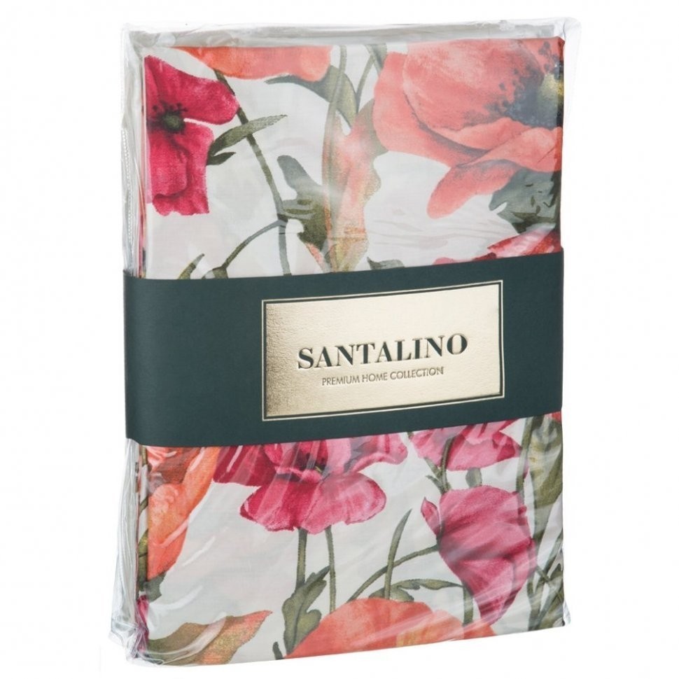 Кпб 1,5 спальный "маки" под 150х215 -1шт., пр (цвет св.желтый) 180х220 -1шт., наво 70х70 - 2шт SANTALINO (984-722)