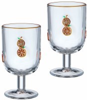 Набор бокалов для вина &quot;fruity orange&quot; из 2 шт. 350 мл Lefard (685-136)