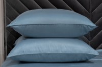 Комплект наволочек  бамбук, сине-зеленый 70*70 (2шт) (TT-00014585)