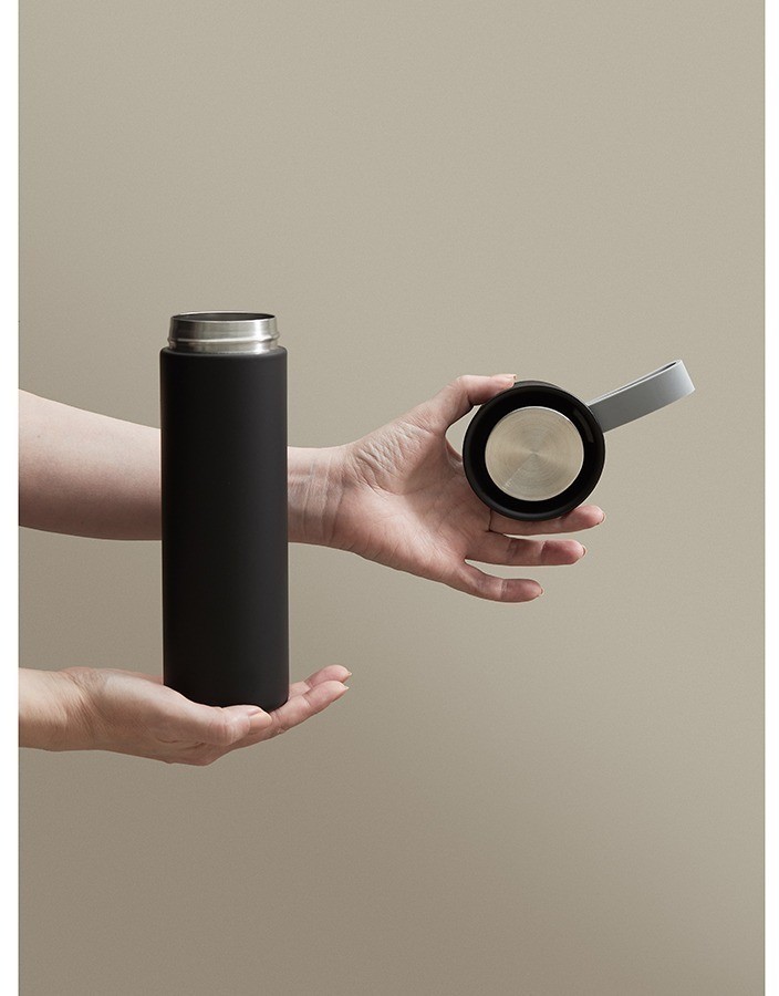 Термокружка keep heat, 500 мл, черная (78260)