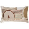 Чехол на подушку декоративный beige geometry из коллекции ethnic, 35х60 см (77698)