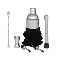 Набор барных аксессуаров 7 предметов в картонной коробке ST2901