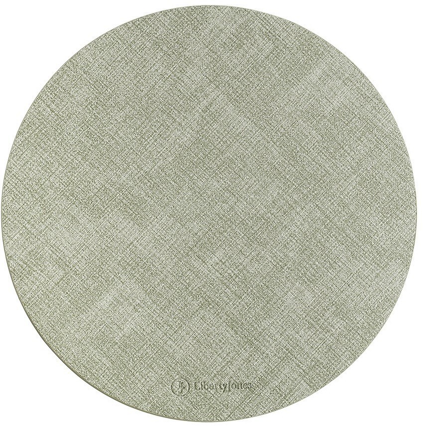 Набор из 2-х сервировочных салфеток leanera, D35 см, мятные (76979)