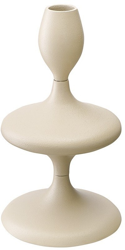 Подсвечник vivlend, 20 см, бежевый (76299)