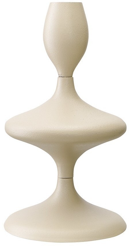 Подсвечник vivlend, 20 см, бежевый (76299)