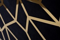 Тумба барная черный велюр/золото 120*59*106.5см (TT-00008764)