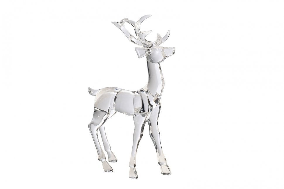 Статуэтка "Олень" прозрачная 20*7,5*40см (TT-00008865)