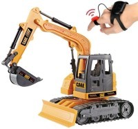 Радиоуправляемый экскаватор RuiCheng CAAE масштаб 1:20 (пульт часы 2.4G) (RUI-9303A)