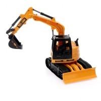 Радиоуправляемый экскаватор RuiCheng CAAE масштаб 1:20 (пульт часы 2.4G) (RUI-9303A)