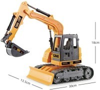 Радиоуправляемый экскаватор RuiCheng CAAE масштаб 1:20 (пульт часы 2.4G) (RUI-9303A)