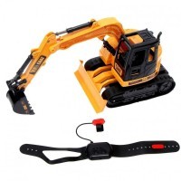 Радиоуправляемый экскаватор RuiCheng CAAE масштаб 1:20 (пульт часы 2.4G) (RUI-9303A)