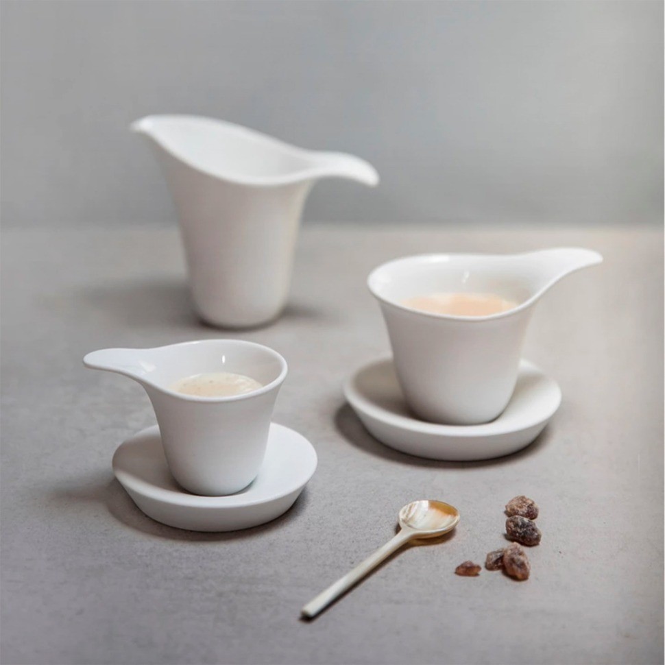 Кофейная пара 13001C, фарфор, white, Cookplay