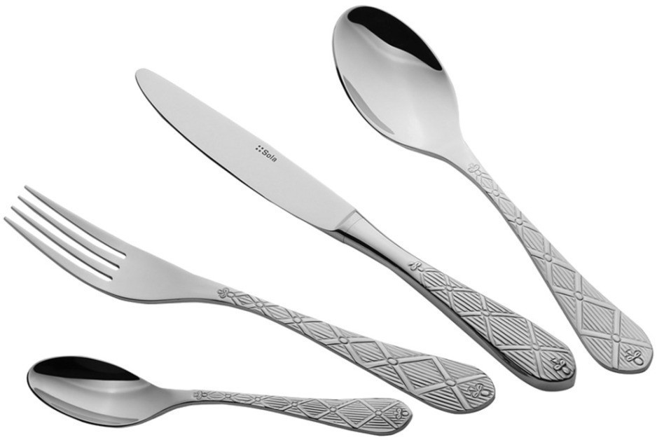 Набор столовых приборов Windsor, 6 персон, 24 предмета - SO-121453 Sola