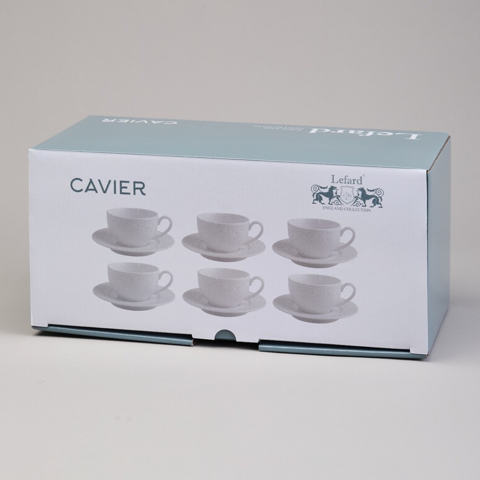 Набор чайный lefard "cavier" на 6 пер. 12 пр. 230 мл (171-334)
